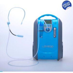 5 LPM Portable Oxygen Generator - Continuous Flow